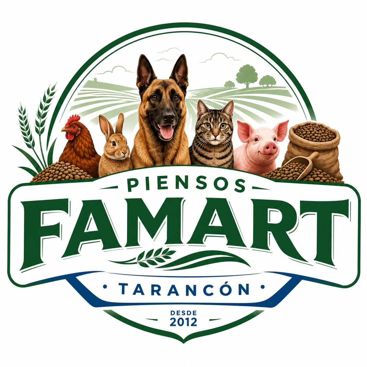 Logo de Piensos Famart