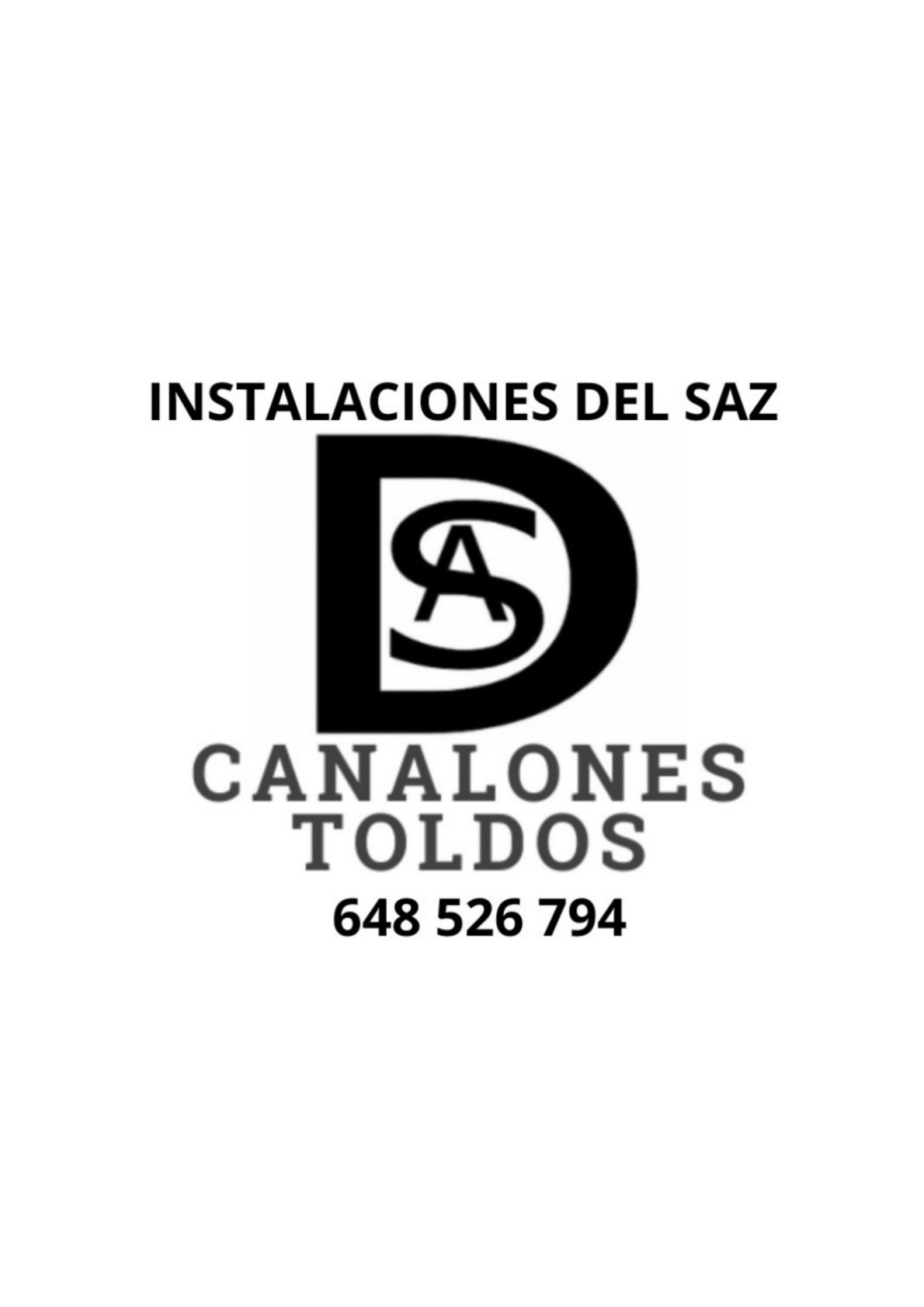 Logo de Instalaciones del Saz, Canalones y Toldos